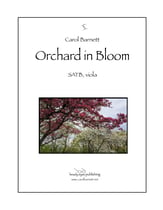 Orchard in Bloom SATB choral sheet music cover